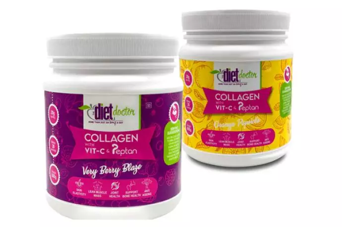Diet Doctor peptone registered collagen with added vit c